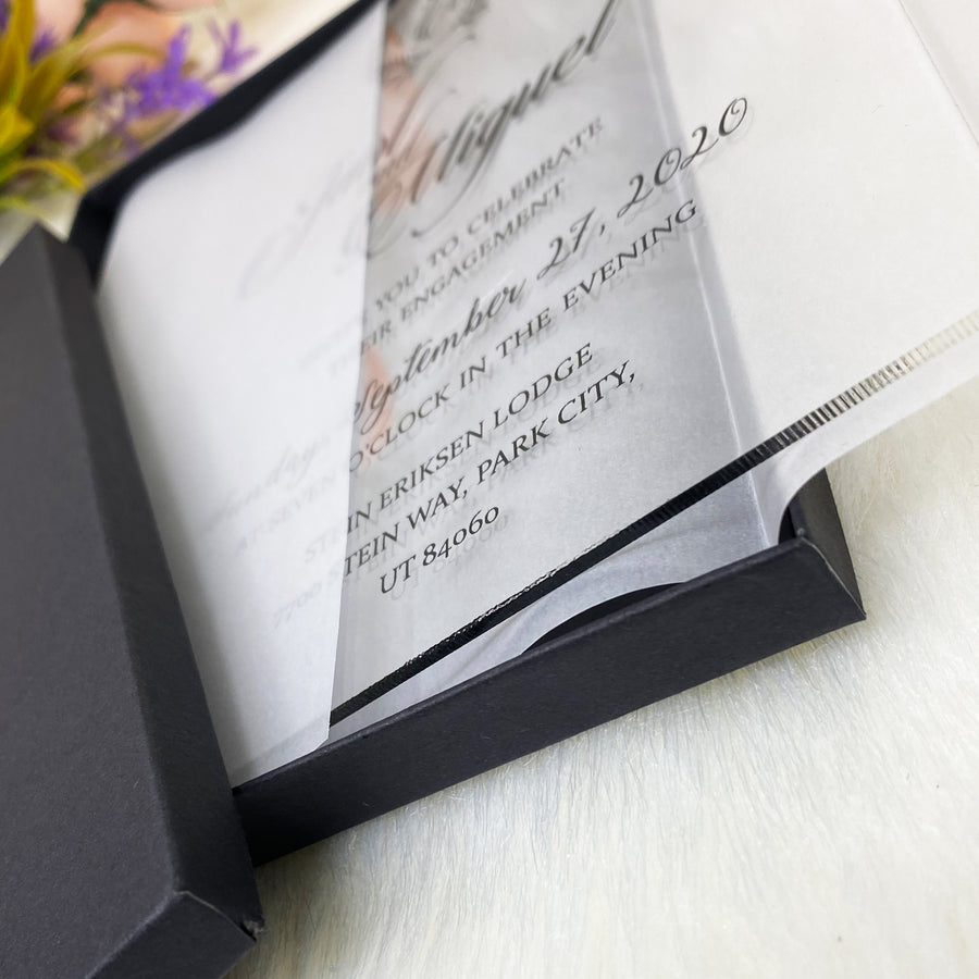 Acrylic Wedding Invitations – Ink Scribbler